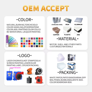 พัดลมเป่าลม550W สำหรับนักเต้นเป่าลมกลางแจ้งขนส่งง่าย - Product Image 2