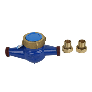 <span class=keywords><strong>Compteur</strong></span> <span class=keywords><strong>d</strong></span>'<span class=keywords><strong>eau</strong></span> potable froide mécanique multi-jets à corps en fonte R80 DN25 pour immeuble <span class=keywords><strong>d</strong></span>'appartements avec filetage en acier inoxydable - Product Image 2