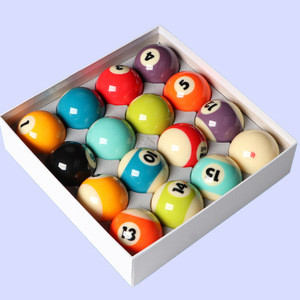 Juego de Bolas de Billar YANMEIYA de 16 Piezas, Tamaño Torneo, Material de Resina, para Uso en Partidos - Product Image 2