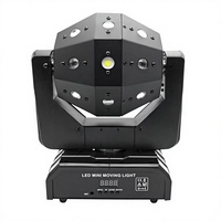 Mini projecteur de scène à 16 têtes mobiles, éclairage LED 3-en-1 (beam, strobe) pour DJ, idéal pour les soirées disco