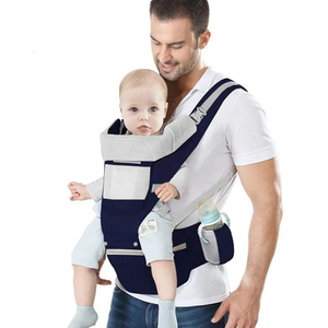 Ergonomic Cotton <strong>Baby</strong> <strong>Carrier</strong> Multi-Use Front And Back Infant Waist Stool Newborn To Toddler Kids &amp; Teen Storage