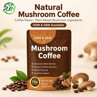 Complément Alimentaire Café aux Champignons OEM ODM : Immunité, Stimulation Cérébrale, Énergie, Récupération, Clarté Mentale, Soutien Cognitif 8oz