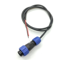 Connecteur Weipu Série SP SP11 SP13 SP17 SP21 SP29 Connecteur Étanche IP67 IP68 Câble Électrique Circulaire d'Aviation