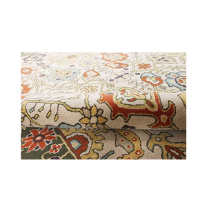 Luxury Modern Floral Wool Hand <b>Tufted</b> <b>Rug</b> Handmade Non-Slip Washable Customizable Size & Design India - Product Image 3