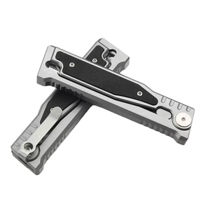 Conception populaire <span class=keywords><strong>Gravity</strong></span> G10 Poignée Couteau Pliant Camping Randonnée En Plein Air Couteaux De Survie De Poche - Product Image 6