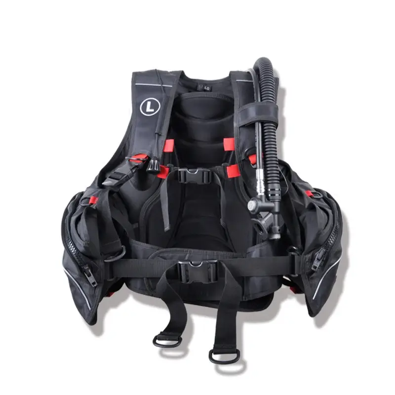 Jaqueta flutuante bcd para esportes aquáticos, equipamento de mergulho sem uso profissional