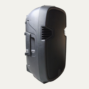 ระบบลำโพง PA ระดับมืออาชีพ 250W วูฟเฟอร์ 15 นิ้ว LF รองรับไฟฟ้า 220-240V AC พร้อมแอมพลิฟายเออร์ในตัว ลำโพงพลาสติกสำหรับใช้งานกลางแจ้ง - Product Image 2