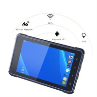 Scanner 2D industriel pour tablette Android 10 avec reconnaissance faciale et scanner d'empreintes digitales PDA pour une gestion efficace des présences