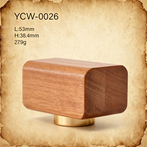 Nắp chai nước hoa gỗ kính thiết kế tùy chỉnh, nắp vặn Fea 15, nam châm vàng - Product Image 3