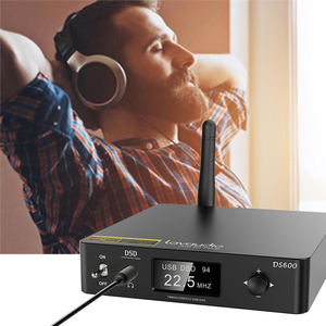 Lavaudio ds600 USB DAC Máy tính để bàn Bộ giải mã Tai nghe Khuếch đại Preamplifier với LDAC HIFI <span class=keywords><strong>Bluetooth</strong></span> 5.0 thu âm thanh - Product Image 5