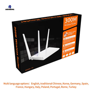 Bộ định tuyến hoàn toàn mới 300Mbps 2.4G Bộ định tuyến không dây giống như Tenda F3 với phiên bản tiếng Anh v6.0 đa ngôn ngữ - Product Image 2
