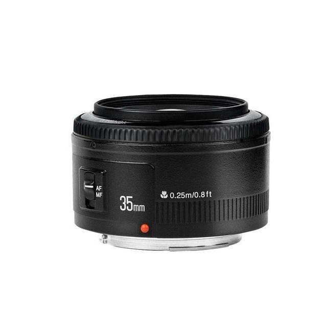 Goog Quality YONGNUO YN35mm F2 Video Camera Lens Wide Angle Large Aperture Auto Focus Lens for Canon Camera Automatic