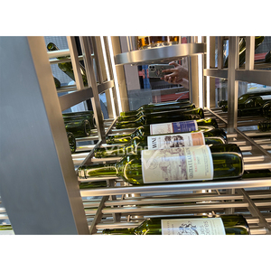 Giá Rượu Vang Nhiệt Độ Không Đổi Hiện Đại Khách Sạn Sang Trọng Tủ Đựng Đồ Đồ Nội Thất Hầm Rượu Trưng Bày Cho Gia Đình - Product Image 5