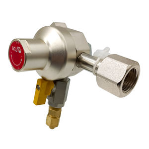 เครื่องควบคุมแรงดันอากาศอลูมิเนียมสำหรับ CO2เบียร์และเครื่องดื่มเครื่องควบคุมถังพร้อมมาตรวัดสำหรับต้มเบียร์ - Product Image 3