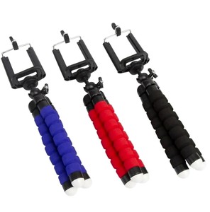 Mini Soporte Flexible de Esponja con Forma de Pulpo para Teléfono Móvil, Trípode de Escritorio para Selfies, Soporte para Smartphone, Regalos para Fiestas - Product Image 5