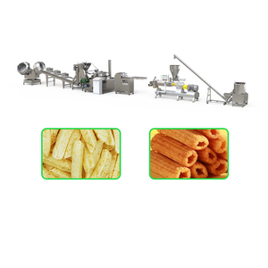 เครื่องอัดรีดขนมพัฟข้าวโพดแบบอัตโนมัติเครื่องผสมเมล็ดพืชเตาอบสำหรับโรงงานแปรรูปพัฟ - Product Image 2
