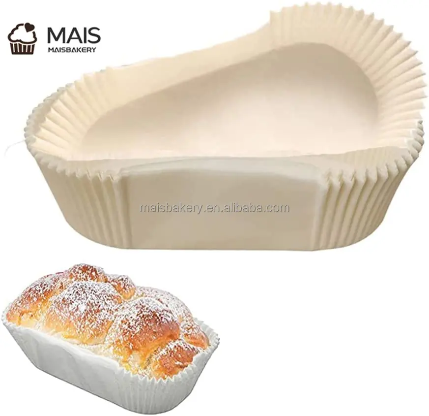 MaisBakery carré de pâtisserie jetable en papier blanc, doublure de cuisson, tasses à soufflé carrées, grand support de hot-dog, doublure de plateau