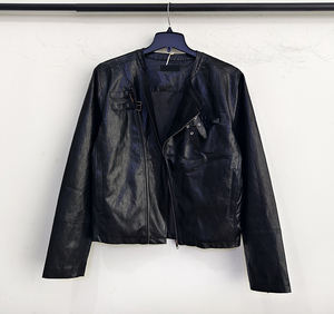 Ağır Kaplamalı Koyun Derisi Erkek Vintage Deri Ceket Çevre Dostu Hızlı Teslimat Rahat Fabrika Satışı Sokak Giysisi - Product Image 4