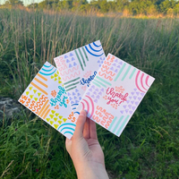 Tarjetas de Agradecimiento de Papel Grueso de 350-400 g/m² con Logotipo Personalizado, Tarjetas de Felicitación Personalizadas, Tarjetas Postales con Superficie Texturizada