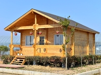 Petite maison préfabriquée loft en paquet plat maison mobile pour vivre maison modulaire en bois pour invités
