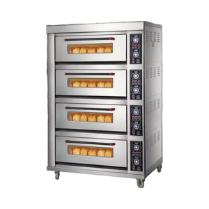 Công nghiệp sử dụng sàn lò điện điều chỉnh nhiệt dễ dàng để hoạt động bánh mì nướng bánh pizza nấu ăn máy - Product Image 6