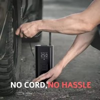 HF-216 90W Portable Électrique Compresseur D'air Pompe 150PSI 20L/MIN Inflation Rapide pour Voiture Moto Vélo Pneus