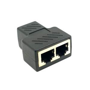 2-in-1 rj45 ממיר רשת מסתעף מתאם 8p 8c רשת הסתעפות מתאם ראש עבור הרחבות מרחוק - Product Image 5