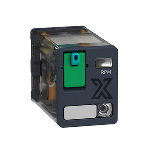 รีเลย์แบบมีกำลังไฟฟ้า RPM22BD ใช้ในวงจรควบคุมเพื่อส่งสัญญาณ ขยายสัญญาณ หรือแยกสัญญาณ - Product Image 1