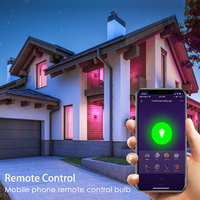 Nouvelles ampoules LED E27 multicolores RGB, blanc chaud, blanc froid, commande intelligente WIFI, vente directe d'usine