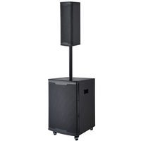 Usine professionnelle active extérieure dj pa théâtre hifi super subwoofer système de son 12 pouces haut-parleur line array
