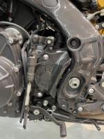 AKOSO 100% 3K Panneau latéral de réservoir de carburant de moto en fibre de carbone sèche pour Yamaha MT09 FZ09 Gen4 2024 2025