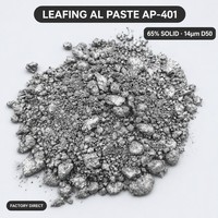 Pâte de Pigment d'Aluminium Biotio, Pâte d'Aluminium Argentée AP-402 avec une Capacité Flottante et Couvrante Exceptionnelle