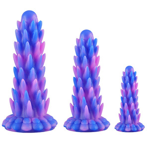 Newly Silicone Fantasy Huge Butt Plug Anal Dildos with Suction Cup Dragon Monster Dildo for <b>Women</b> Men Prostate Massager Sex <b>Toy</b> - Product Image 1