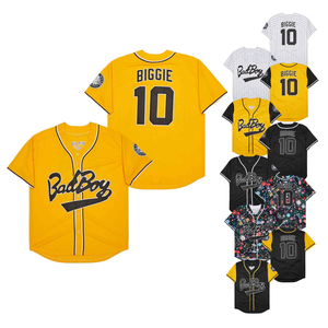 Maglia da Baseball Personalizzata Casual da Allenamento Gialla alla Moda con Ricamo Stampa Uniformi all'Ingrosso Camicia da Softball con Bottoni - Product Image 1