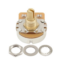 Potentiomètre de volume pour guitare électrique BONENS, modèle CTS, boîtier métallique, tolérance +/-10%, A250K B250K A500K B500K
