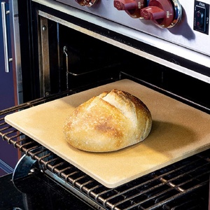Piedra Rectangular grande para hornear, piedra de <span class=keywords><strong>Pizza</strong></span> de cordierita resistente de 15x12 pulgadas para horno, barbacoa y parrilla - Product Image 3