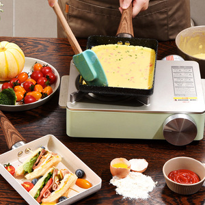 Square Non-Stick Egg Frying Pan Maifan Stone Mini Pan For Tamagoyaki Cooking - Product Image 1