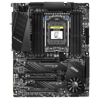 二手 MSI TRX40 PRO WIFI TRX4 ATX 游戏主板，带 STRX4 插槽，支持第三代 AMD Ryzen Threadripper 台式机处理器