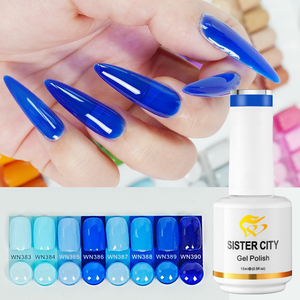 Nagel-Gel-Lack-Set Großhandel Nagelprodukte Fabrik OEM 15ml UV-Gel-Lack Private Label Farbe für Nagelkunst - Product Image 1