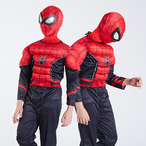 Enfant <span class=keywords><strong>Marvel</strong></span> Ultimate <span class=keywords><strong>SpiderMan</strong></span> Deluxe Muscle Poitrine <span class=keywords><strong>Costume</strong></span> pour Carnaval Party Cosplay Halloween Costumes - Product Image 4