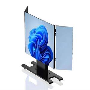 High quality movable 180-degree <b>folding</b> LED digital <b>screen</b> hydraulic lifting system 3000x1687mm 16:9 display indoor/outdoor use - Product Image 3