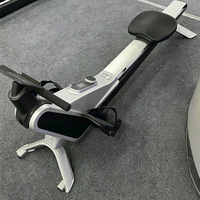 Rameur à résistance magnétique intelligent, entraînement cardio, silencieux, pliable, niveaux réglables, machine de rameur pour la remise en forme à domicile