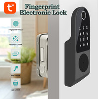 Pas de câblage extérieur étanche carte à puce Code numérique serrures électroniques empreinte digitale jante déverrouiller pour bois sécurité à domicile nuage métal