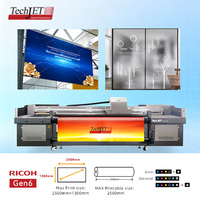 Impresora UV Híbrida de 2.5m TechJET 2500 VersaUV, Impresora Automática de Cama Plana y Rollo a Rollo para Tarjetas y Papel