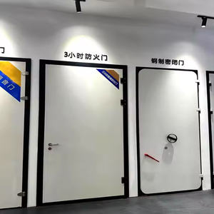 Puerta ignífuga de <span class=keywords><strong>metal</strong></span> de seguridad UL de alta calidad Salida DE EMERGENCIA Puerta ignífuga de acero Aprobado Puerta ignífuga para el mercado de Canadá - Product Image 5