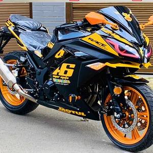 <span class=keywords><strong>Moto</strong></span> sportive compacte Horizon Ninja, homologuée pour la route, pour adulte, d'occasion, scooter à essence, modèle de course sur route WB110, Chine continentale - Product Image 1