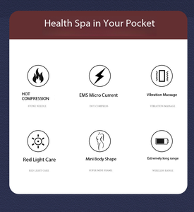 Cepillo eléctrico inteligente Meridian con luz roja para fisioterapia, instrumento de masaje meridiano contra la humedad y el frío. - Product Image 3