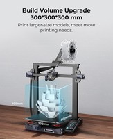 Para Impresora 3D Ender 3 S1 Plus FDM, Nueva Placa Base Silenciosa de 32 Bits con Sensor de Filamento USB y Auto-Nivelación CR-Touch de Doble Eje Z