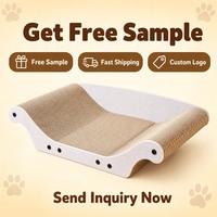 Vente en gros : Lit-griffoir pour chat en carton de 25 pouces, grand canapé-griffoir, protecteur de meubles d'intérieur