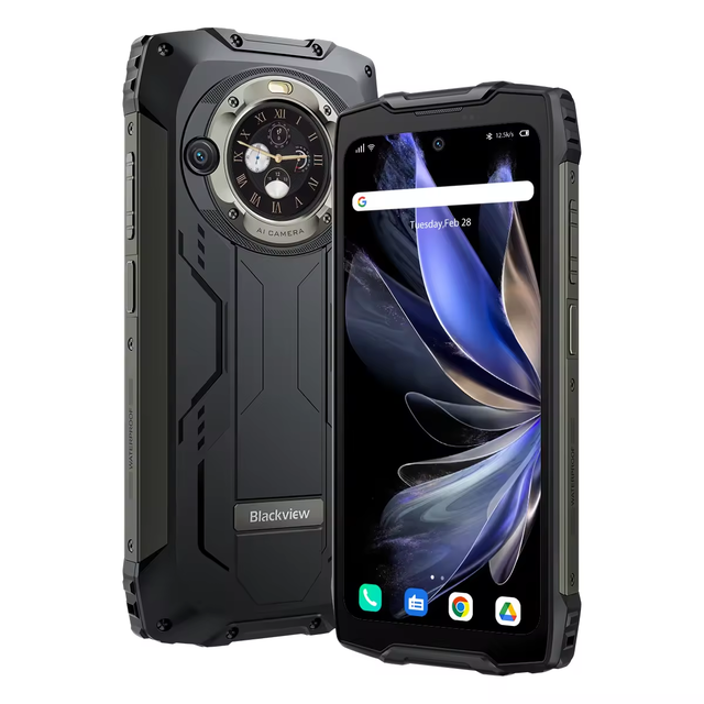 Blackview BV9300 Pro Rugged Smartphone Octa Core 12+256GB Android 13 120Hz Dual-SIM LTE GSM 5G CDMA NFC IP68 Waterproof LCD Fast